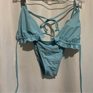 Blue Bikini Set